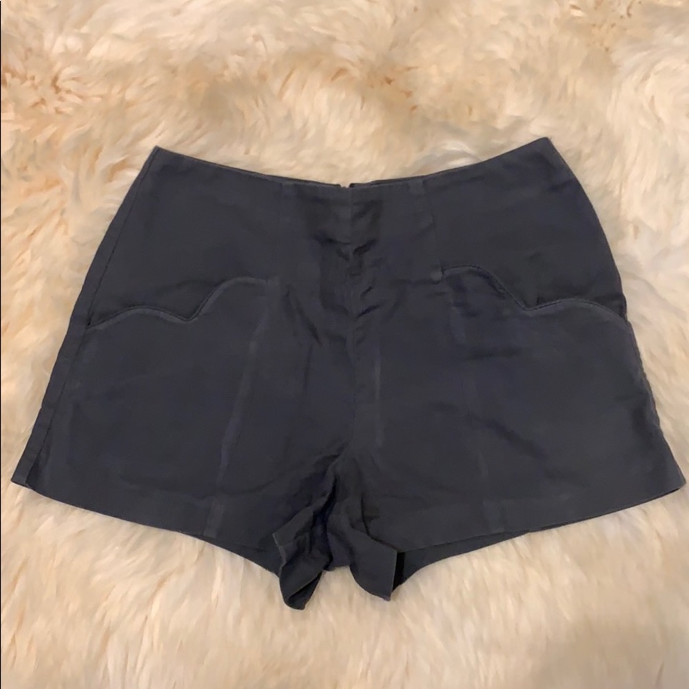 Topshop high-waist shorts